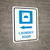 Laundry Room Left Arrow with Icon Portrait - Wall Sign