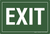 Exit (Green) - Floor Sign