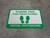 Thank You for Practicing Social Dist - Feet - Green - Floor Sign