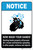 Notice: Washing Hands Properly Will Prevent Dirt ANSI Portrait - Label