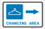 Changing Area Right Arrow with Icon Landscape - Label