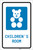 Children's Room with Icon Portrait - Label