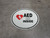 AED Inside - Floor Sign
