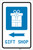 Gift Shop Left Arrow with Icon Portrait - Label