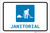 Janitorial with Icon Landscape - Label