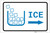 Ice Right Arrow with Icon Landscape v2 - Label