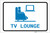 TV Lounge with Icon Landscape v2 - Label