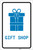 Gift Shop with Icon Portrait v2 - Label