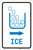 Ice Right Arrow with Icon Portrait v2 - Label