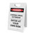Danger: Corona Virus Outbreak Enter At Own Risk Portrait - A-Frame Sign