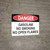 Danger: Gasoline - No Open Flame - Wall Sign