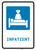 Inpatient with Icon Portrait - Wall Sign