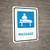 Massage with Icon Portrait - Wall Sign