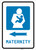 Maternity Left Arrow with Icon Portrait - Wall Sign