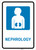 Nephrology with Icon Portrait - Wall Sign
