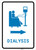Dialysis Right Arrow with Icon Portrait v2 - Wall Sign