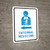 Internal Medicine Left Arrow with Icon Portrait v2 - Wall Sign