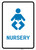 Nursery with Icon Portrait v2 - Wall Sign