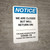 Notice: We Are Closed But Will Return On Date Portrait - Wall Sign