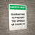 Safety First: Quarantine To Prevent the Spread of Covid-19 Portrait - Wall Sign