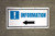 Information Exclamation Mark Left with Arrow - Banner