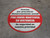 Thank You For Practicing Social Distancing Spanish - Floor Sign