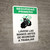 Safety First: Wash Hands Before Returning To Work Spanish with Icon Portrait - Wall Sign
