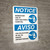 Notice: Mandatory Use Of Anti-Bacterial Hand Gel Bilingual Spanish With Icon Portrait - Wall Sign