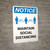 Notice: Maintain Social Distancing with Icon Portrait - Wall Sign