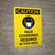 Caution: Face Coverings Required In This Area with Icon Portrait - Wall Sign