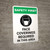 Safety First: Face Coverings Required In This Area with Icon Portrait - Wall Sign