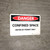 Danger: Confined Space (Wall)