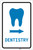 Dentistry Right Arrow with Icon Portrait v2 - Label