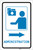 Medical Administration Right Arrow with Icon Portrait v2 - Label