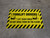 Forklift Drivers Lift Your Forks - Floor Sign