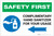 Safety First: Complimentary Hand Sanitizer For Your Usage - Left Arrow Landscape - Label