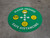 Please Observe Safe Distancing with Facemask Emojis - Green - Floor Sign
