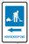 Housekeeping Left Arrow with Icon Portrait - Label