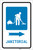 Janitorial Right Arrow with Icon Portrait - Label