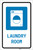 Laundry Room with Icon Portrait - Label