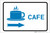 Cafe Right Arrow with Icon Landscape v2 - Label