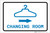 Changing Room Right Arrow with Icon Landscape v2 - Label