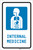 Internal Medicine with Icon Portrait - Label