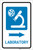 Laboratory Right Arrow with Icon Portrait - Label