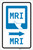 MRI Right Arrow with Icon Portrait - Label