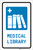 Medical Library with Icon Portrait - Label