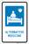Alternative Medicine with Icon Portrait - Label