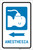 Anesthesia Left Arrow with Icon Portrait - Label