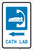 Cath Lab Left Arrow with Icon Portrait - Label