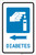 Diabetes Left Arrow with Icon Portrait - Label